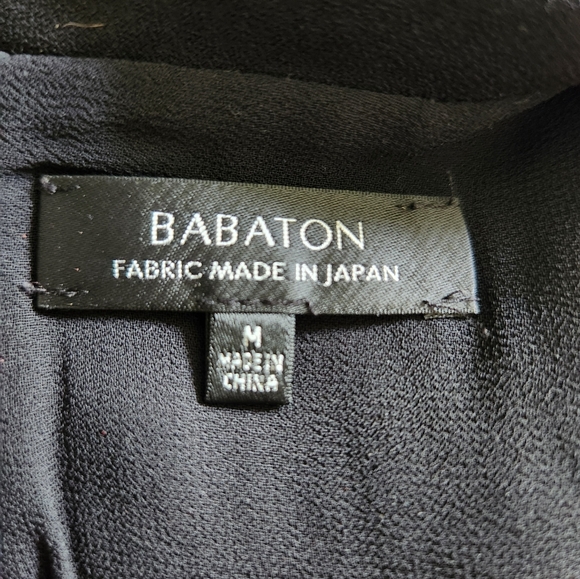 Babaton Japanese crepe fabric sleeveless dress - Picture 6 of 11